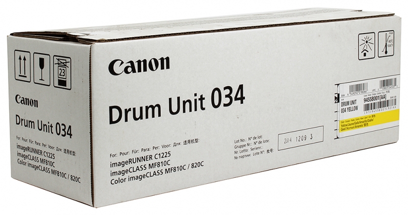 Скупка картриджей drum C-EXV034 Y 9455B001 в Королеве